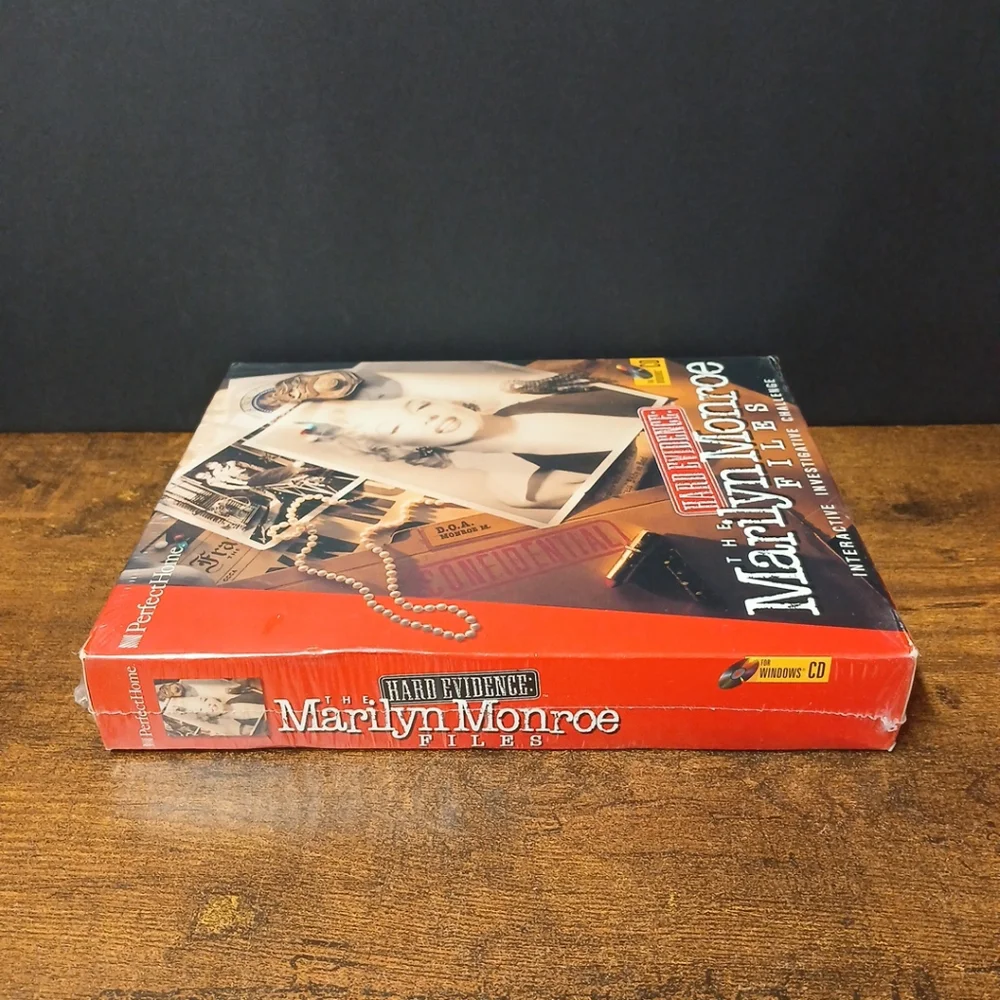NEW SEALED 1995 Hard Evidence The Marilyn Monroe Files PC WINDOWS CD-ROM Game